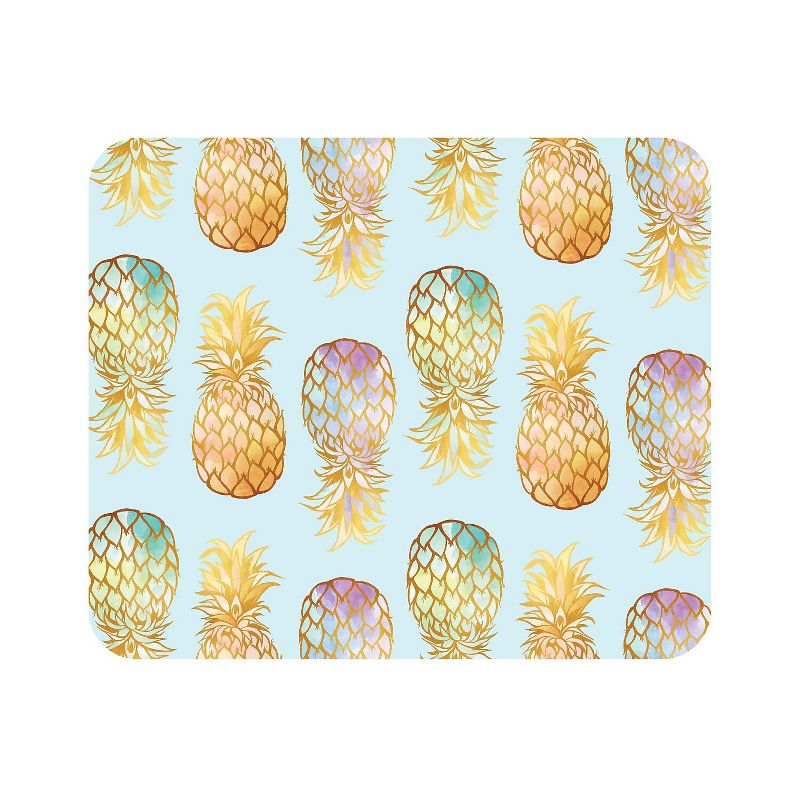 OTM Essentials Gold Pineapple Mouse Pad Blue/Yellow (OP-MH2-Z089A), 1 of 3