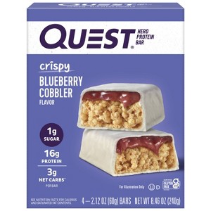 Quest Nutrition Hero Protein Bar - Blueberry Cobbler - 1 of 4