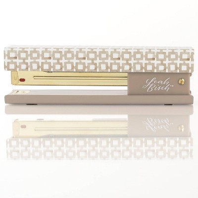 Swingline Leah Bisch Stapler Tan Squares