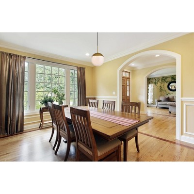 Elegant Lighting Eclipse 1 Light Brass Pendant With Frosted White Glass