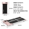 Deerrun Walking Pad , 300lbs Capacity Under Desk Treadmill, 0.6-3.8 Mph With PitPat APP, Smart Treadmills for Home Office - 2 of 4