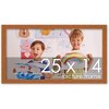 PosterPalooza | Slim Profile Brown Picture Frame - UV Acrylic, Backing Board, Hanging Hardware Included - 2 of 4