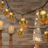 Northlight 10ct Gingerbread Man Christmas Lights, Clear Lights, Green Wire - image 2 of 4