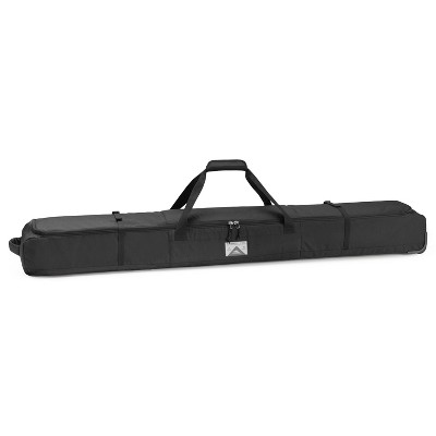 high sierra wheeled double adjustable ski bag