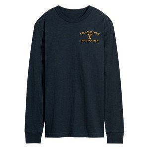 Men's - Yellowstone - Yellowstone Y Dutton Ranch Logo Long Sleeve Graphic T-Shirt - 1 of 4