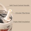 HydroJug Sport - Stainless Steel Tumbler with Straw, Vacuum Insulated, Leakproof Water Bottle, Ergonomic Design, Dishwasher Safe - 3 of 4