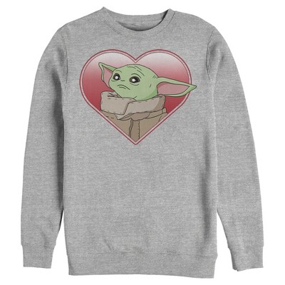 Star wars best sale baby yoda sweatshirt