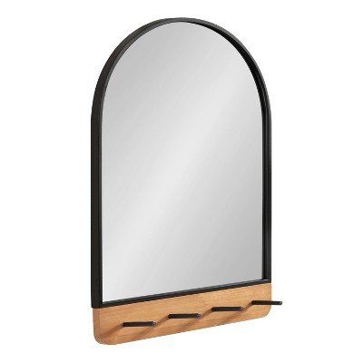 Kate and Laurel Schuyler Arch Wall Mirror with Hooks : Target