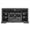 60-Inch Fireplace TV Stand in Dark Rustic Oak - 2 of 4