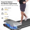 DeerRun 16.14*39.37 inches Run belt Urban Under-Desk Treadmill 265 Lbs Capacity - 2 of 4