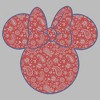 Girl's Disney Mickey and Friends Minnie Paisley Silhouette T-Shirt - 2 of 4