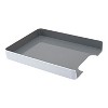 Fusion Letter Tray White and Gray (37522) - 2 of 4