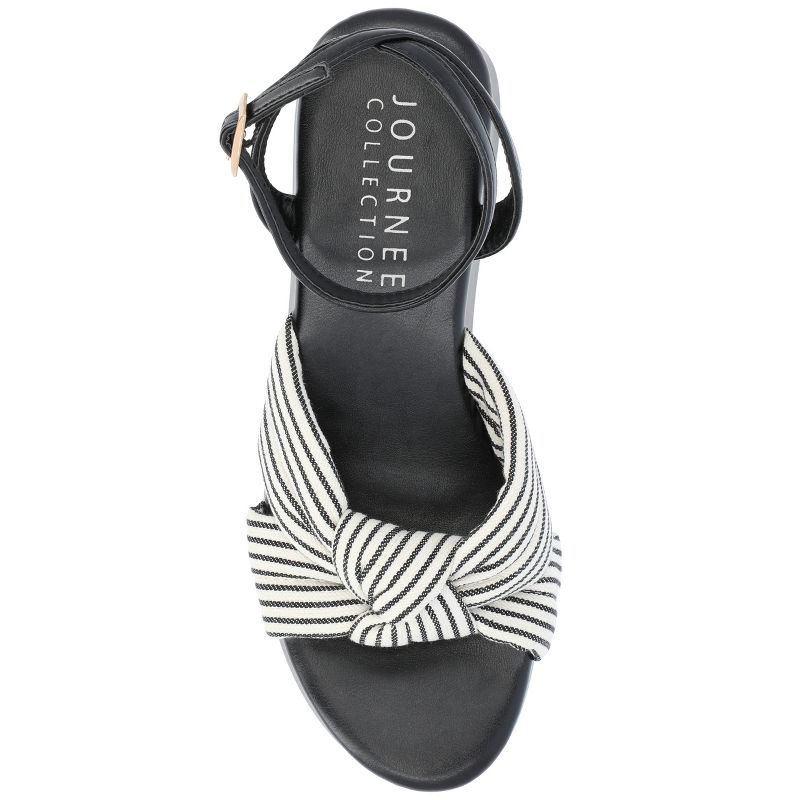 Journee Collection Womens Lailee Tru Comfort Foam Buckle Platform Sandals, 5 of 11