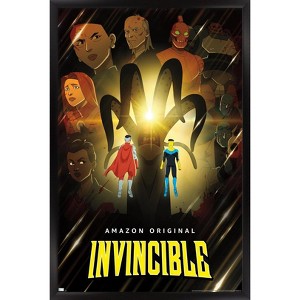Trends International Invincible - Gold One Sheet Framed Wall Poster Prints - 1 of 4
