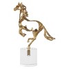 Uttermost Gallop Gold Sculpture - 4 of 4