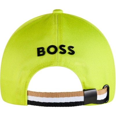 Lime Green Polyester Unisex Formula One Team Hat