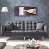 Yaheetech Convertible Sofa Bed Tufted Futon Couch with USB Ports for Living Room - 2 of 4