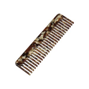Unique Bargains Women Curly Thick Straight Hair Detangling Portable Wide Tooth Comb 1 Pc - 1 of 4