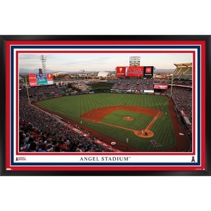 Trends International MLB Los Angeles Angels - Angel Stadium 22 Framed Wall Poster Prints - 1 of 4