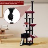 Heybly Floor to Ceiling Gothic Cat Tree 92.5-104 Inches with Hammock - 2 of 3