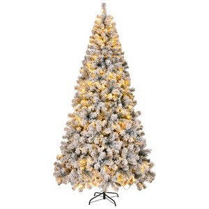 Karl Home Pre-lit Snow Flocked Christmas Tree - 1 of 3