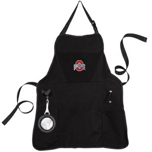Grill Apron, Black, Ohio State University - 1 of 4