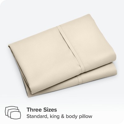 Sand Ultra-Soft Hypoallergenic Standard Pillowcase Set