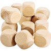 Genie Crafts 60-Pack Unfinished Wooden Cubes Blank Square Blocks Dice Set, 0.75 Inches - 4 of 4