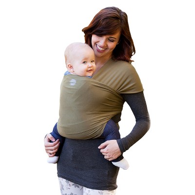 olive green moby wrap
