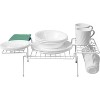 Wire Kitchen Counter and Cabinet Helper Shelf, White (2214) - 3 of 4