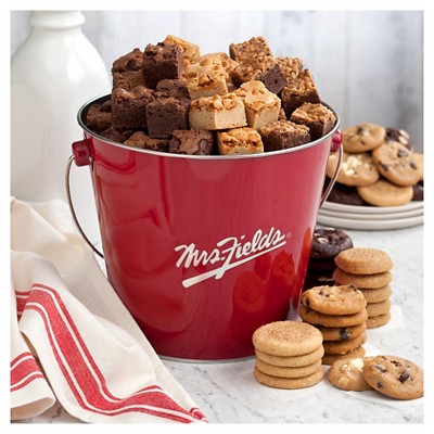 Mrs. Fields Assorted Brownie Bites & Cookies Pail - 3lbs