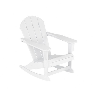 WestinTrends  Outdoor Patio Porch Rocking Adirondack Chair