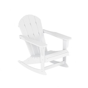 WestinTrends  Outdoor Patio Porch Rocking Adirondack Chair - 1 of 4