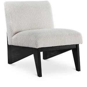 Meridian Furniture,Chapman Boucle Fabric Accent Chair - 1 of 4