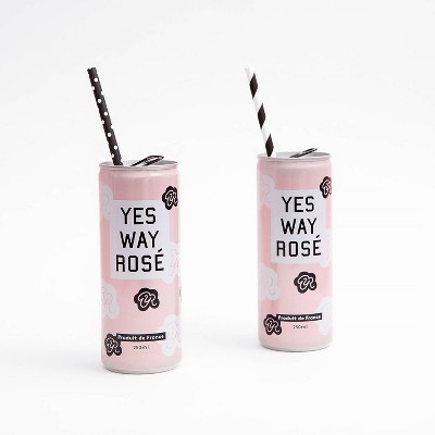 Yes Way Ros&#233; Wine - 4pk/250ml Cans