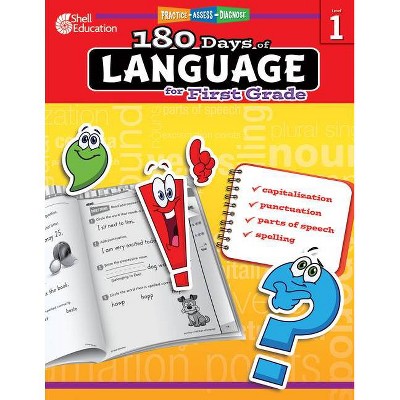 180 Days of Language for First Grade - (180 Days of Practice) by  Christine Dugan (Paperback)