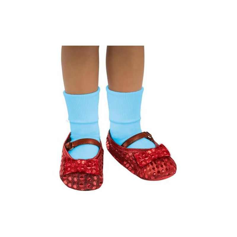 Ruby Slipper Sales Co., LLC (Rubies) The Wizard Of Oz Dorothy Costume Sequin Shoe Covers Toddler One Size, 1 of 2