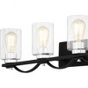 Quoizel Lighting Salem 4 - Light Vanity in  Matte Black - 4 of 4