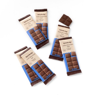 Milk Chocolate Bar Multipack Candy - 9.1oz/6ct - Favorite Day&#8482;