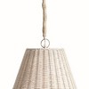 Plum & Post Linette Rattan Ceiling Pendant Small Lamp - 3 of 4