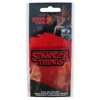 Stranger Things Logo Iron-On Patch
