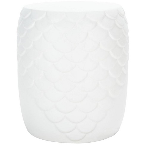 Julyvia Concrete Accent Stool  - Safavieh - image 1 of 4