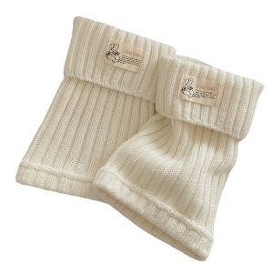 Anna-Kaci Women's Ribbed Knit Slouchy Leg Warmers Fold Over Cuff