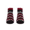 NBA Miami Heat Multi Stripe Fuzzy Socks - 2 of 3