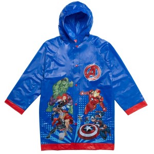 Marvel Avengers The Wasp Hulk Ant Man Waterproof Rain Jacket Little Kid to Big Kid - 1 of 4