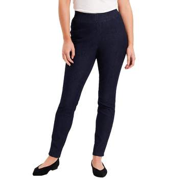 June + Vie by Roaman's Women's Plus Size Contour Denim Skinny Jean