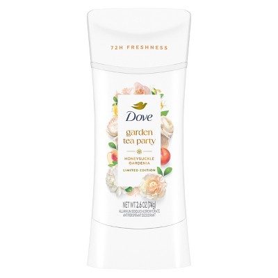 Dove Beauty Advanced Care Garden Tea Party Antiperspirant and Deodorant - Honeysuckle Gardenia - Limited Edition - 2.6oz