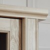 Hammond Office Hutch Chalk Oak - Sauder: Adjustable Shelves, Glass Doors, Rubberwood - 3 of 4