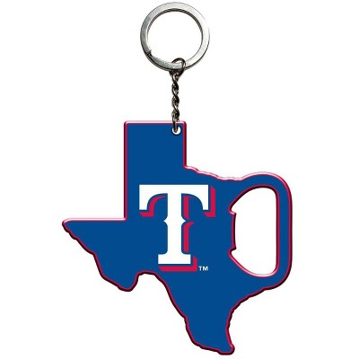 MLB Texas Rangers Keychain Bottle Opener