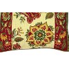 C&F Home Colonial Williamsburg 14" x 14" Tracery Floral Number 2 Needlepoint Pillow - 3 of 4